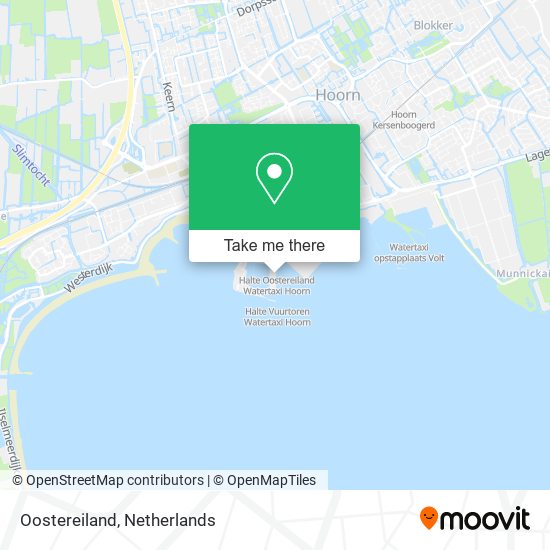 Oostereiland map