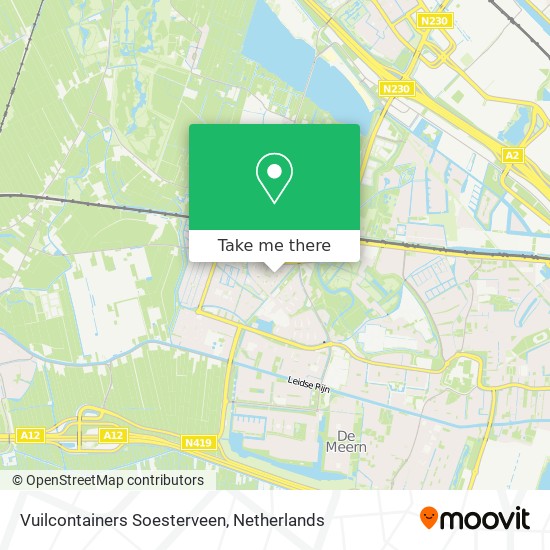 Vuilcontainers Soesterveen map