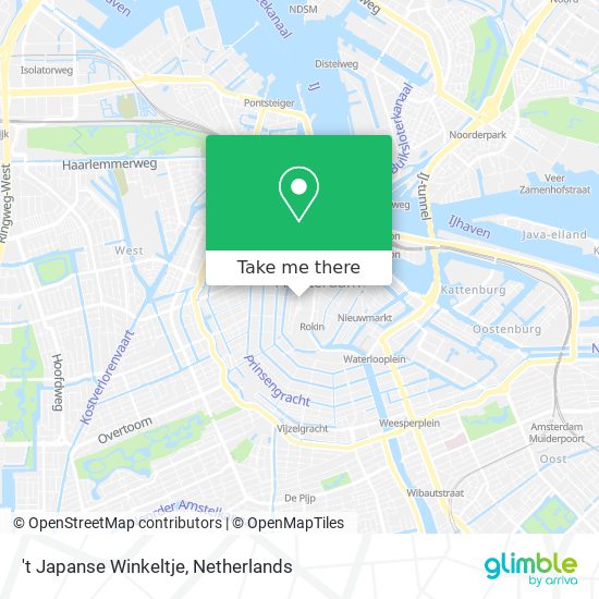 't Japanse Winkeltje map