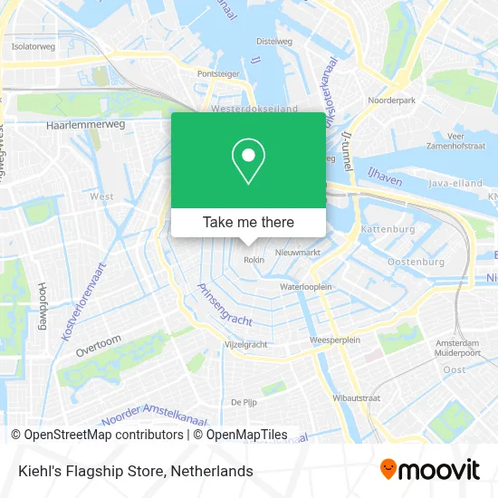 Kiehl's Flagship Store map