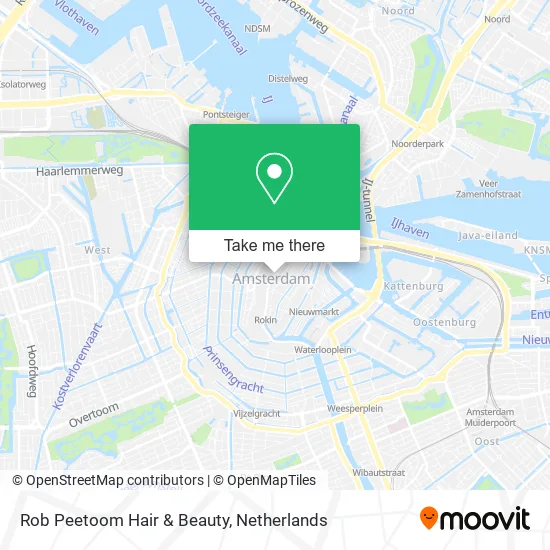 Rob Peetoom Hair & Beauty Karte