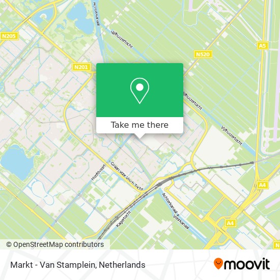 Markt - Van Stamplein Karte