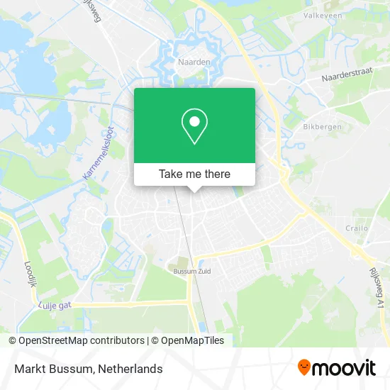Markt Bussum map