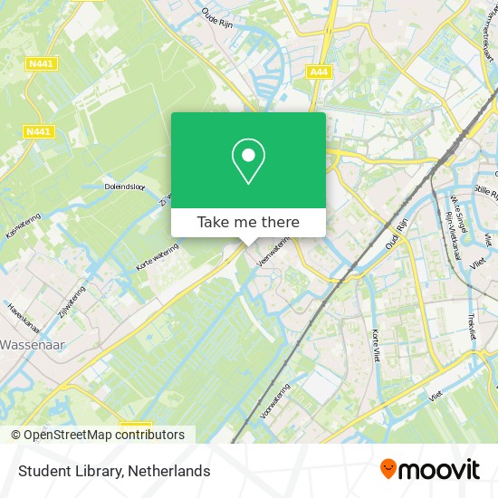 Student Library map