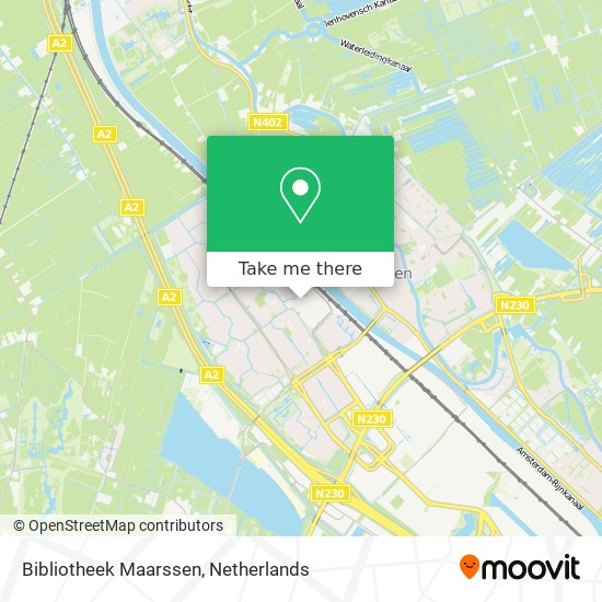 Bibliotheek Maarssen map