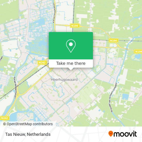 Tas Nieuw map