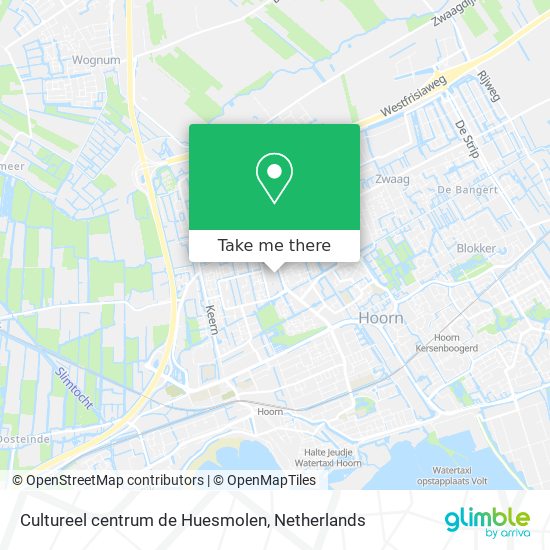 Cultureel centrum de Huesmolen Karte