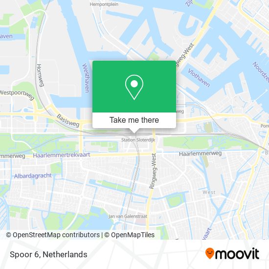 Spoor 6 map