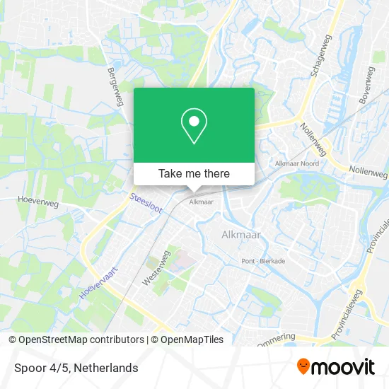 Spoor 4/5 Karte