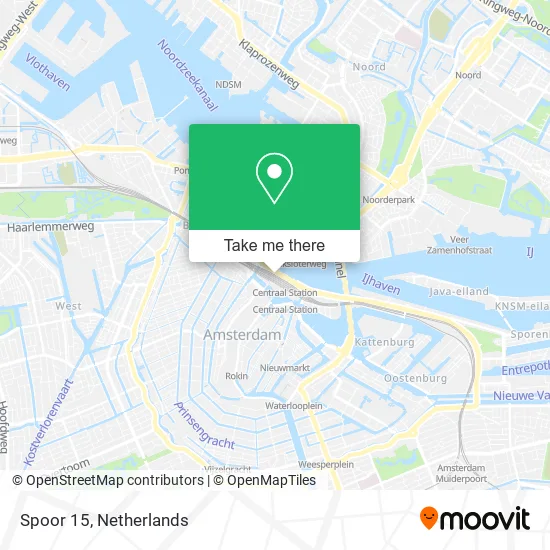 Spoor 15 map