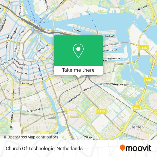 Church Of Technologie map