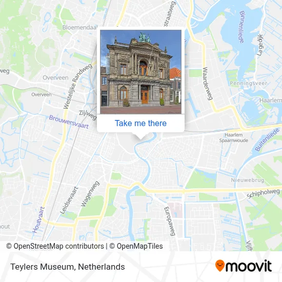Teylers Museum map