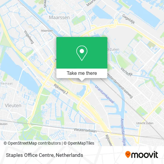 Staples Office Centre map