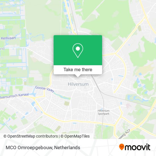 MCO Omroepgebouw map