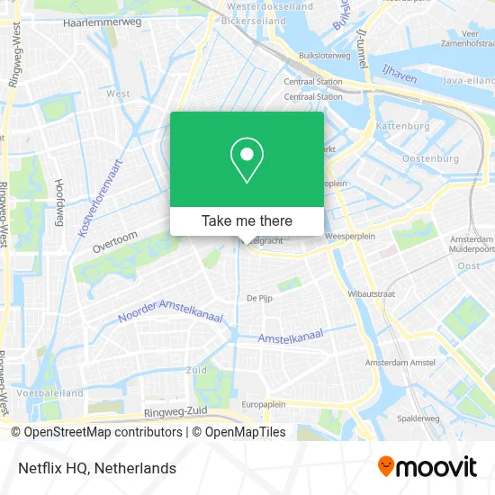 Netflix HQ map