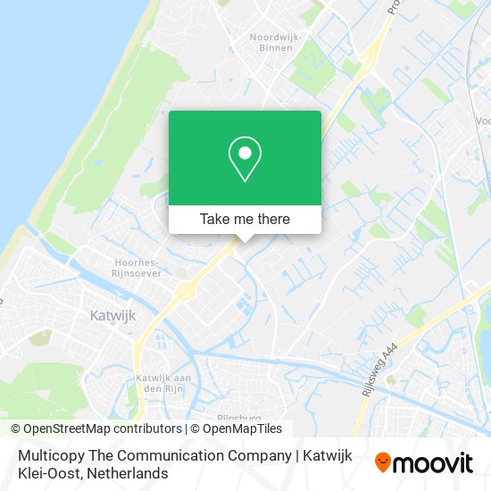 Multicopy The Communication Company | Katwijk Klei-Oost Karte