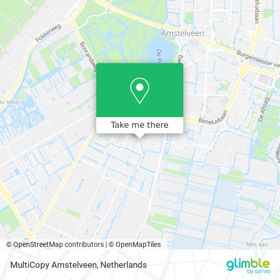 MultiCopy Amstelveen Karte