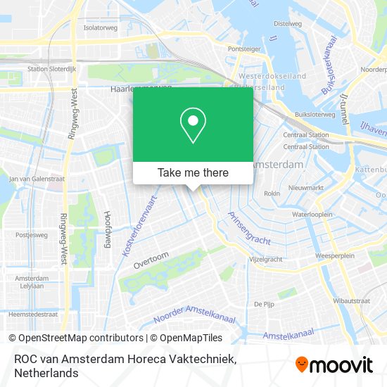 ROC van Amsterdam Horeca Vaktechniek map