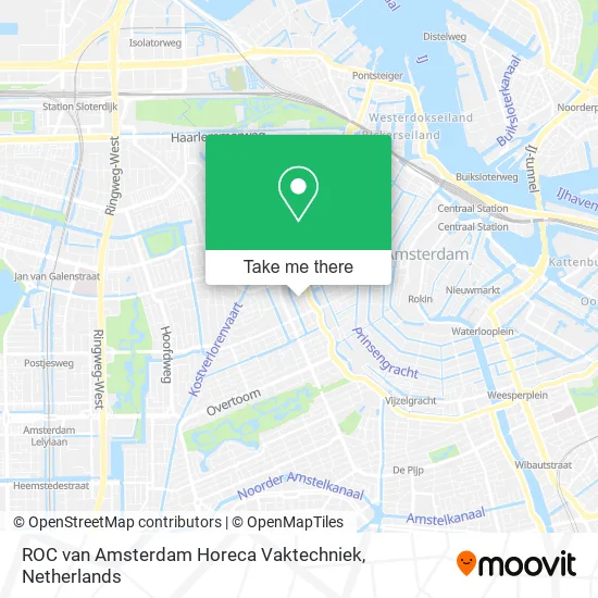 ROC van Amsterdam Horeca Vaktechniek map