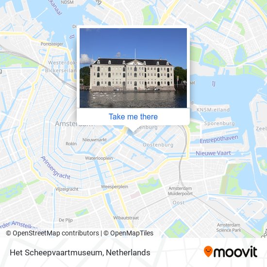 Het Scheepvaartmuseum map