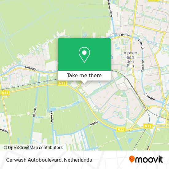 Carwash Autoboulevard map