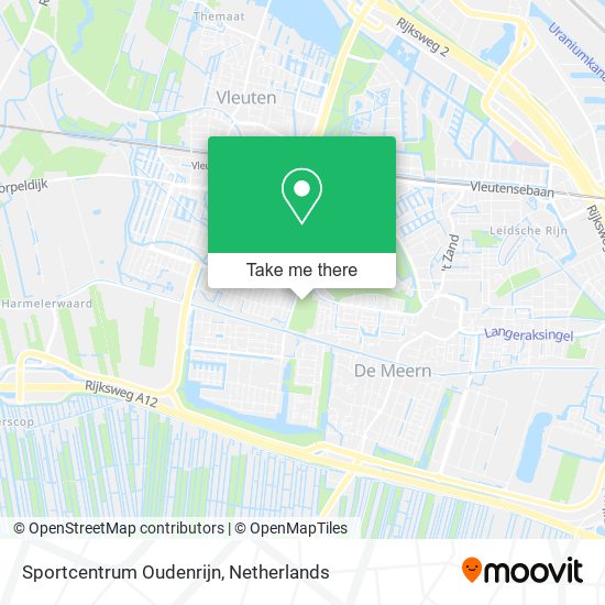 Sportcentrum Oudenrijn map