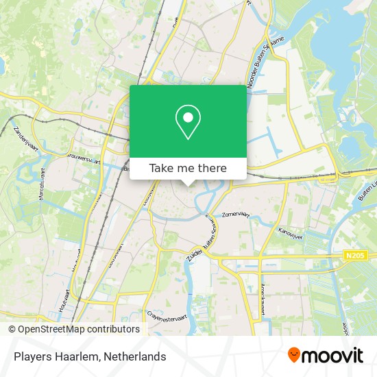 Players Haarlem map