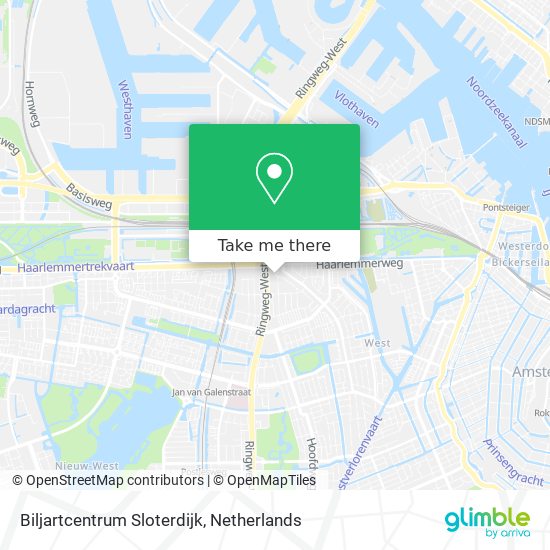 Biljartcentrum Sloterdijk map