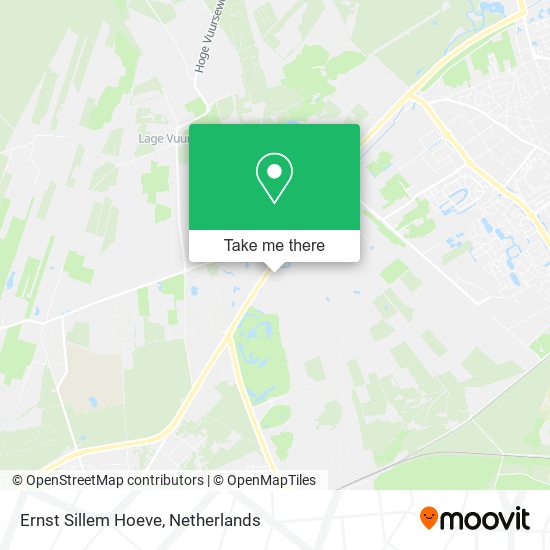 Ernst Sillem Hoeve map