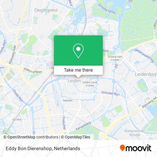 Eddy Bon Dierenshop map