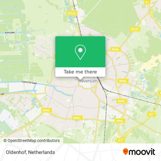 Oldenhof map