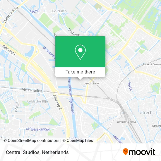 Central Studios map
