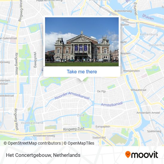 Het Concertgebouw map