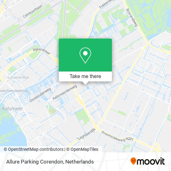 Allure Parking Corendon map