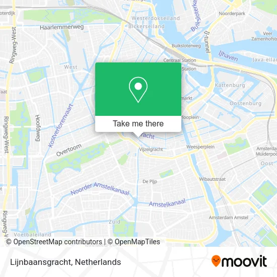 Lijnbaansgracht map