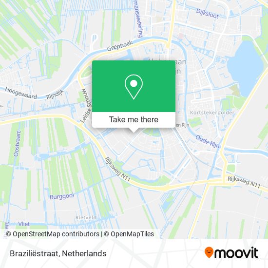 Braziliëstraat map