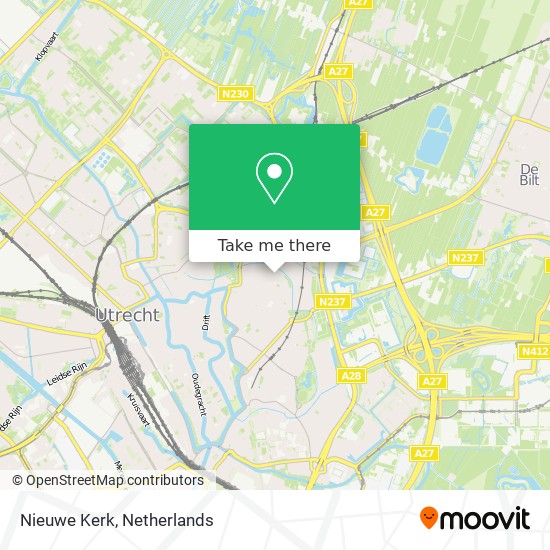 Nieuwe Kerk map