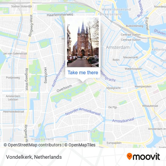 Vondelkerk map