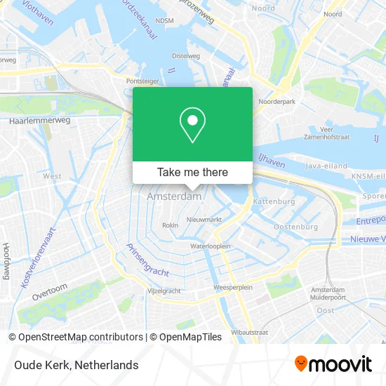 Oude Kerk map