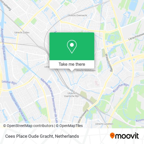 Cees Place Oude Gracht map