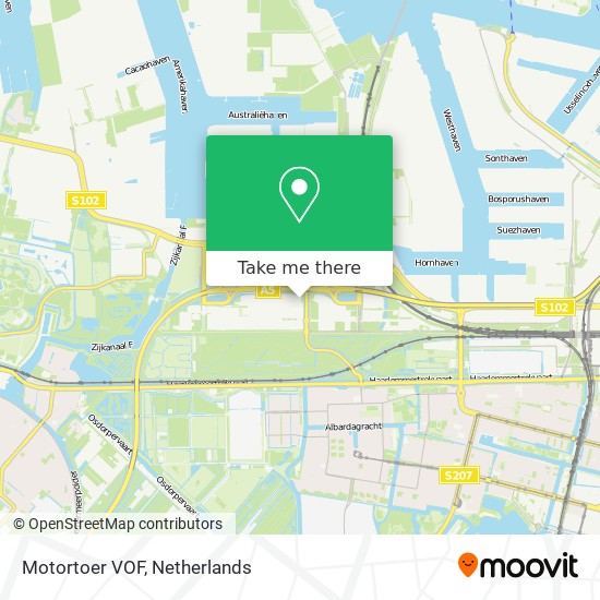 Motortoer VOF map