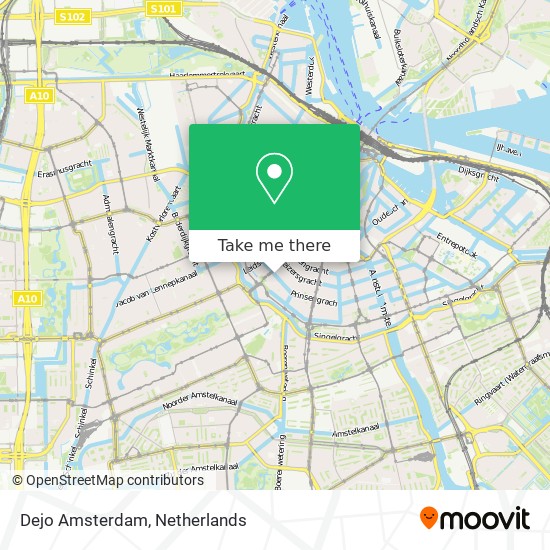 Dejo Amsterdam map