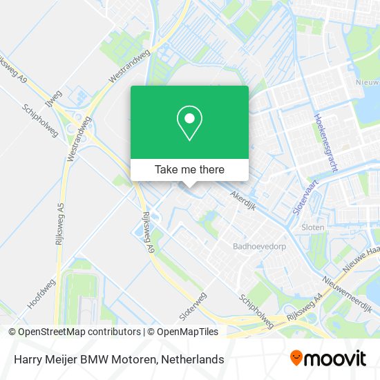 Harry Meijer BMW Motoren map