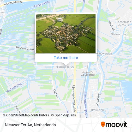 Nieuwer Ter Aa map