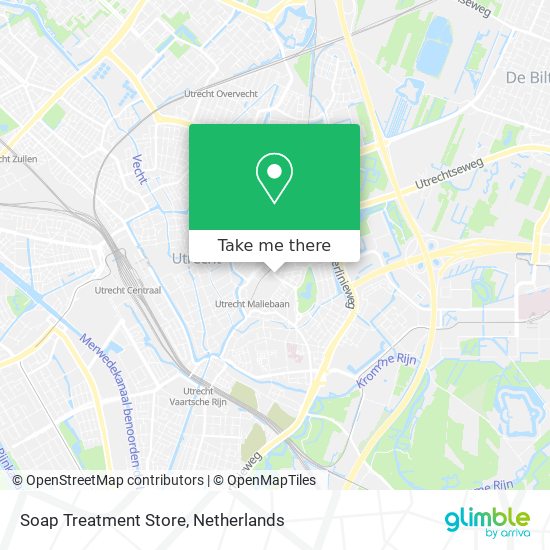 Soap Treatment Store Karte
