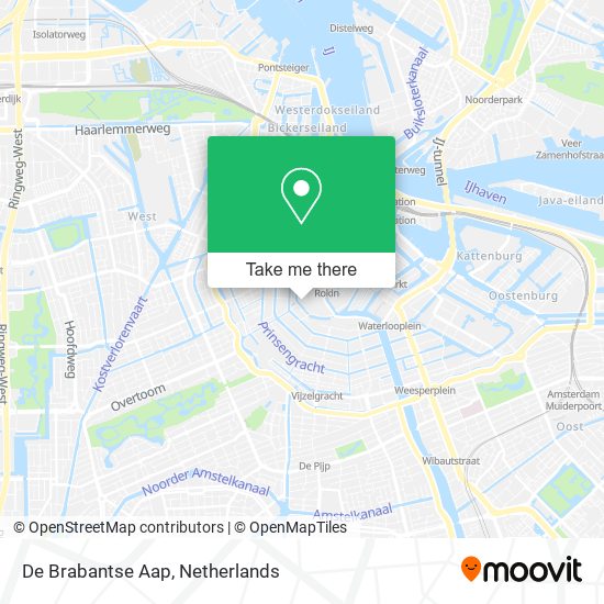 De Brabantse Aap Karte