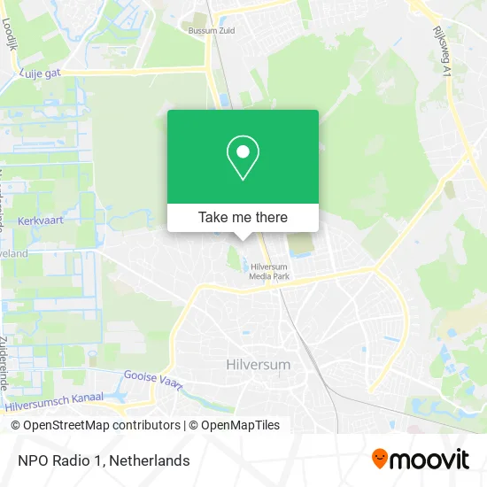 NPO Radio 1 map
