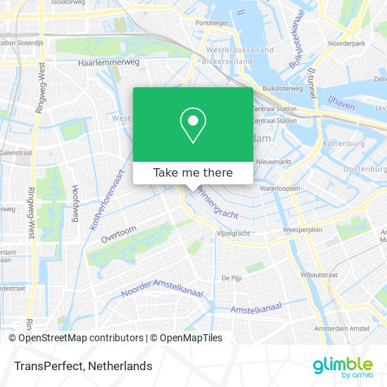 TransPerfect map