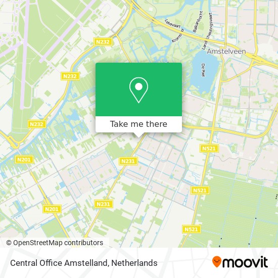 Central Office Amstelland map