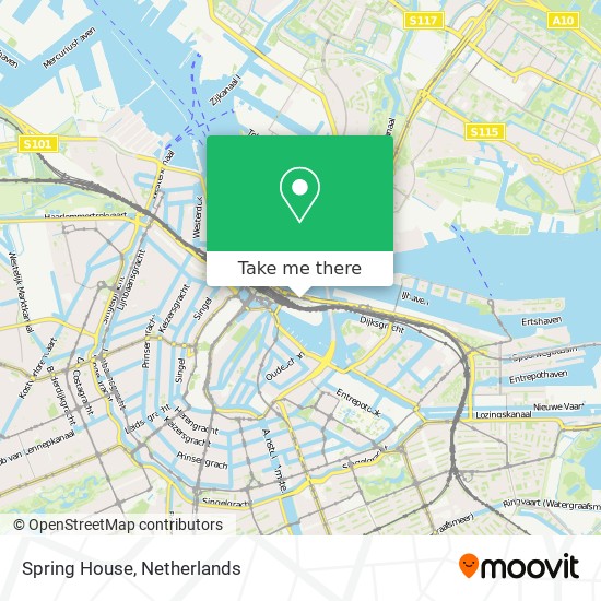 Spring House map